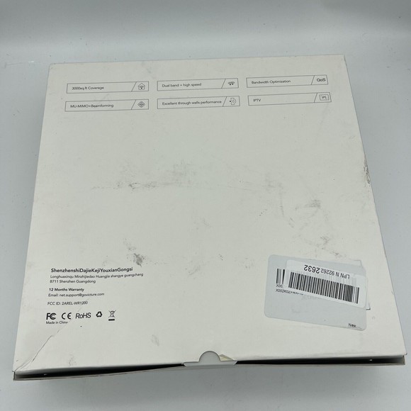 Victure WR1200 AC1200 Dual Band Wi-Fi Router - Picture 4 of 5